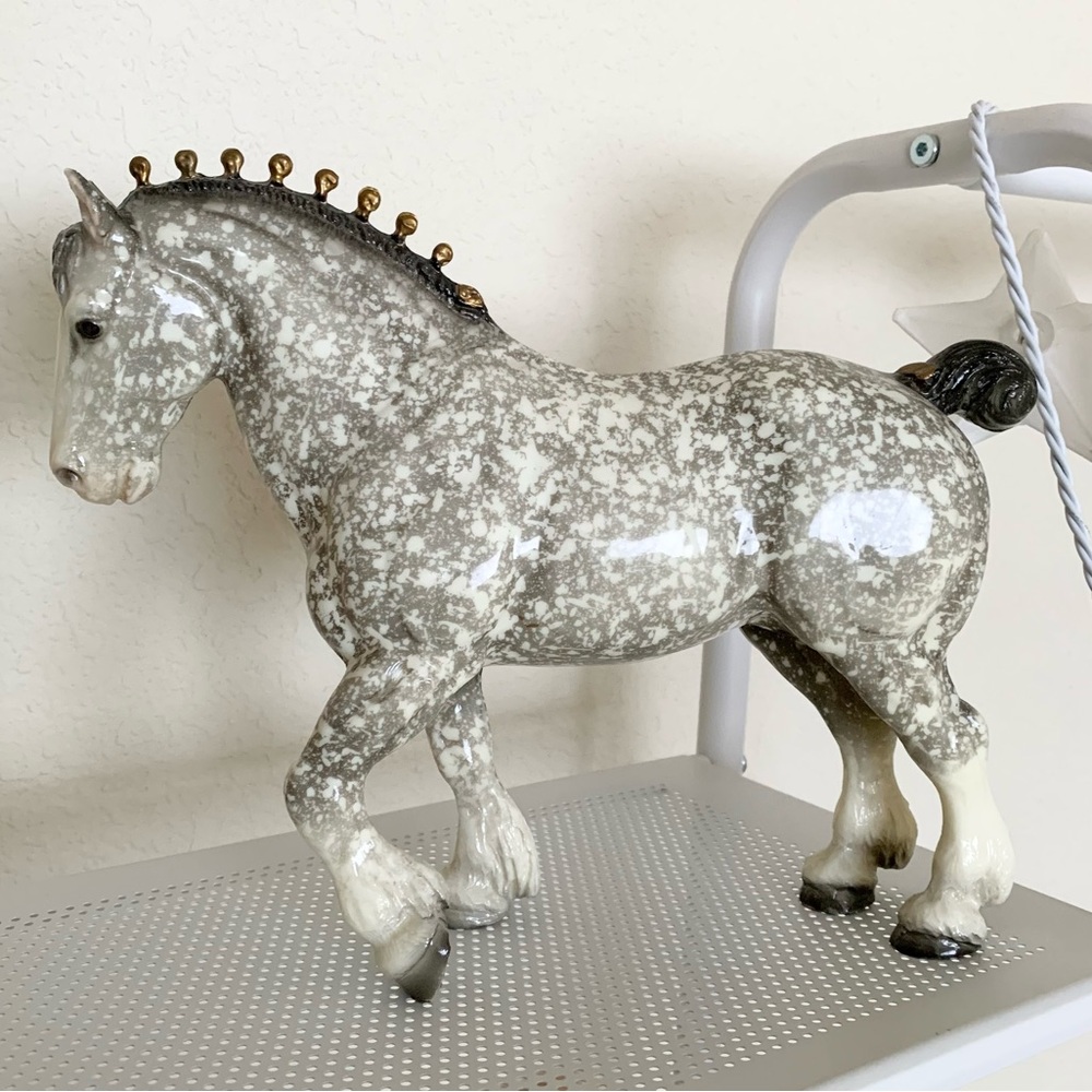 Vintage Breyer Clydesdale Model